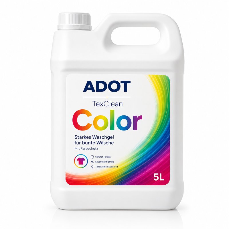 ADOT Waschmittel Color Universal Black Weiss Gel
